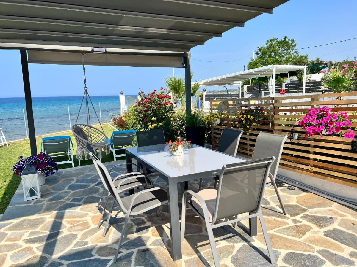 Beachfront Villa Athina Vergia Eksteriør bilde