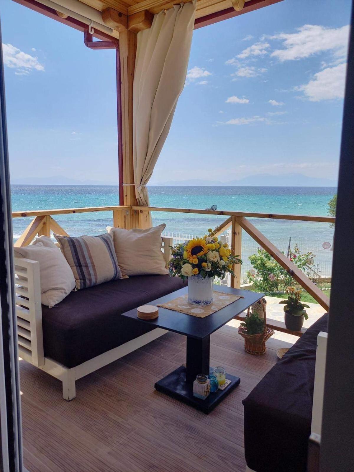 Beachfront Villa Athina Vergia Eksteriør bilde