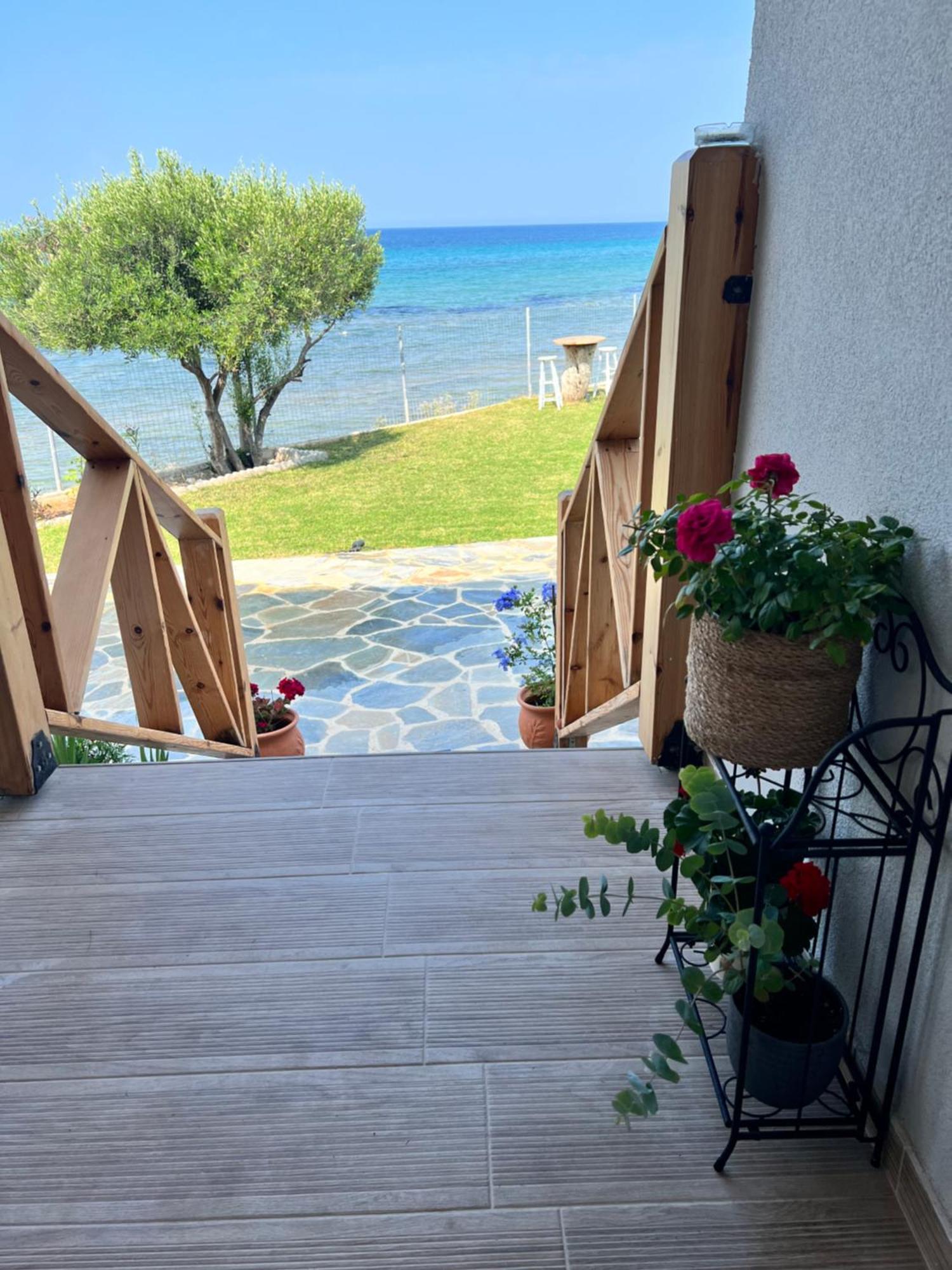 Beachfront Villa Athina Vergia Eksteriør bilde