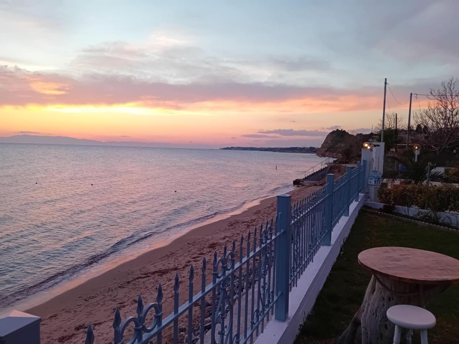 Beachfront Villa Athina Vergia Eksteriør bilde