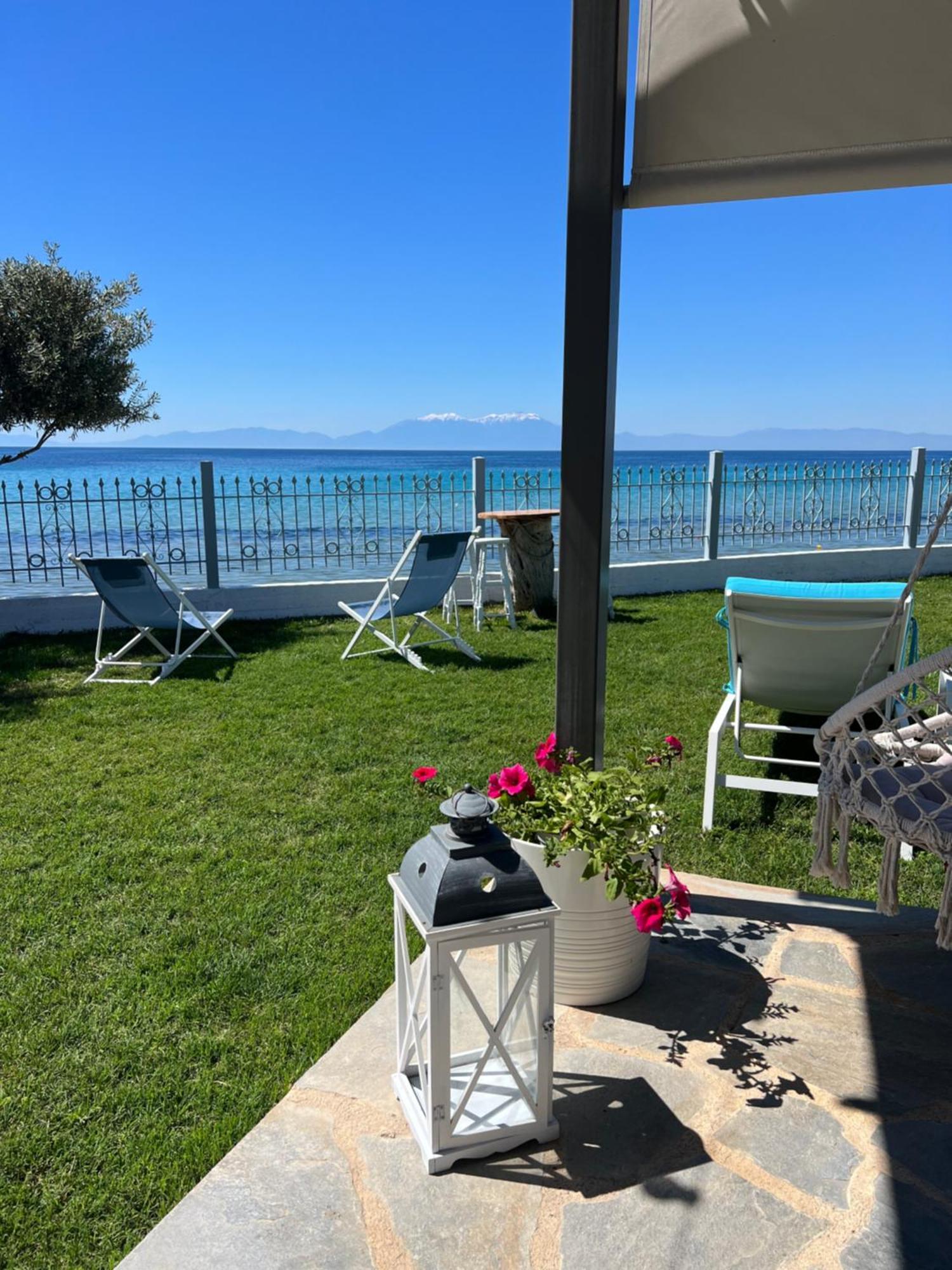 Beachfront Villa Athina Vergia Eksteriør bilde
