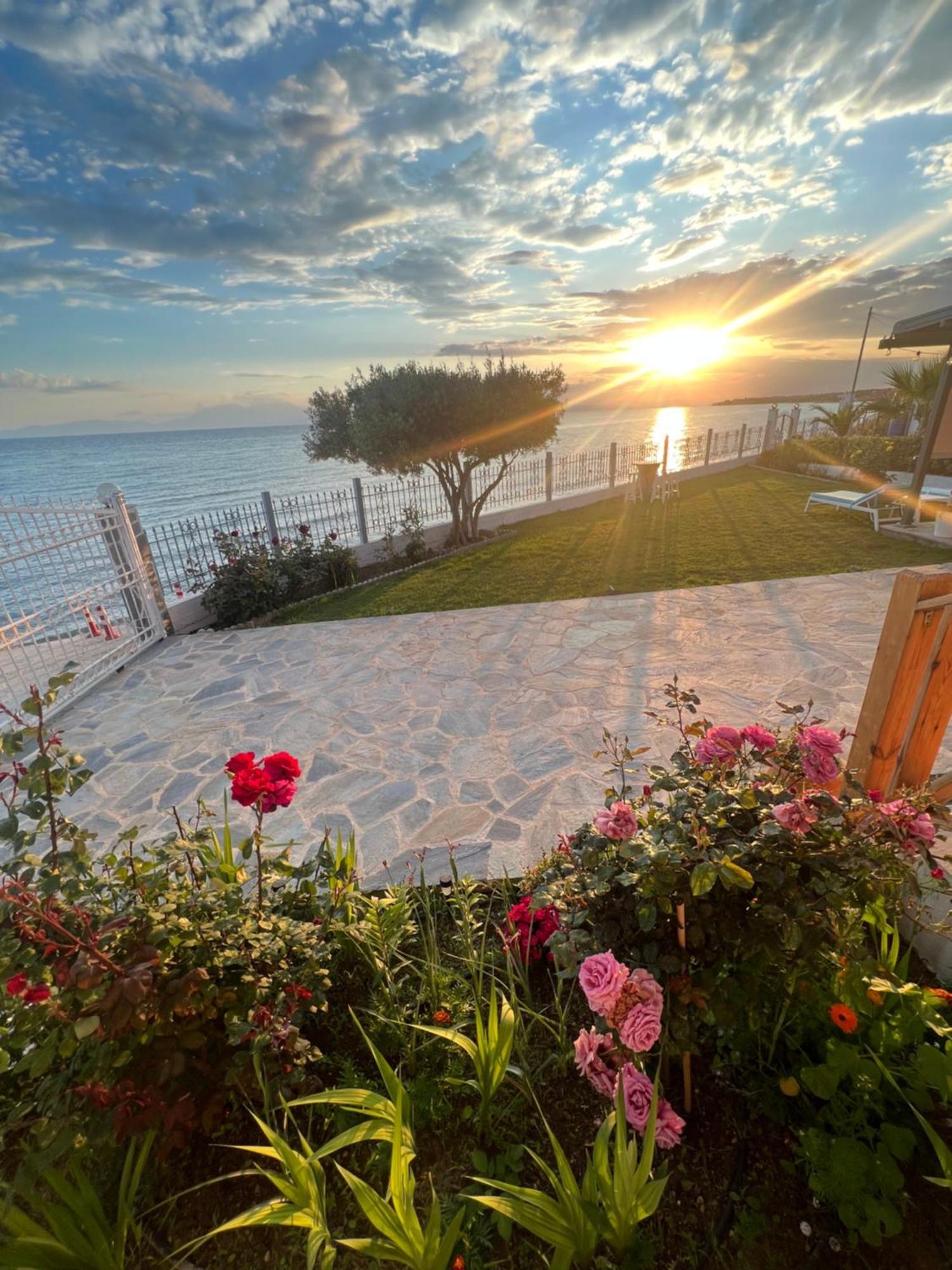 Beachfront Villa Athina Vergia Eksteriør bilde