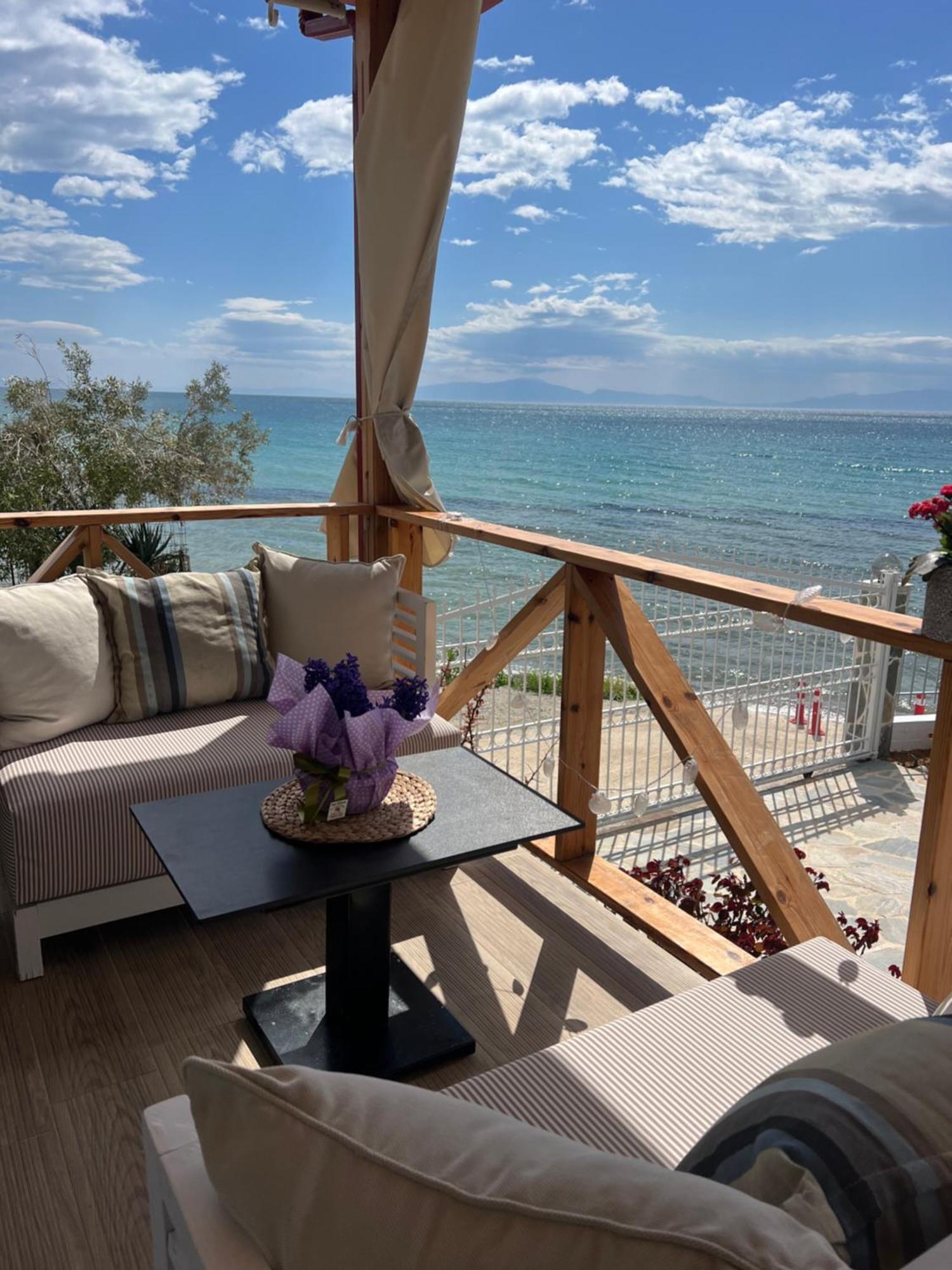 Beachfront Villa Athina Vergia Eksteriør bilde